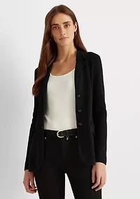 Sweater Knit Blazer