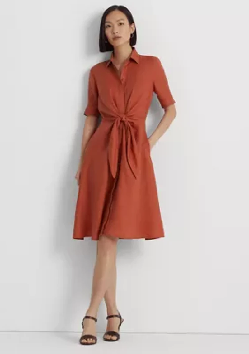 Linen Shirtdress