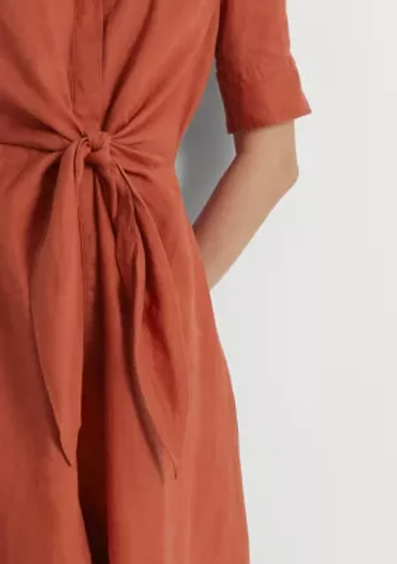 Linen Shirtdress