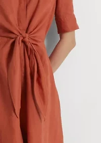 Linen Shirtdress