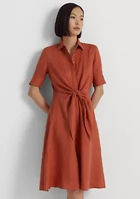 Linen Shirtdress