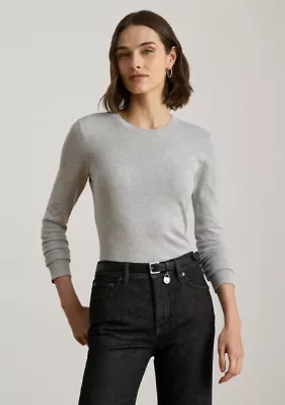 Cotton-Blend Sweater