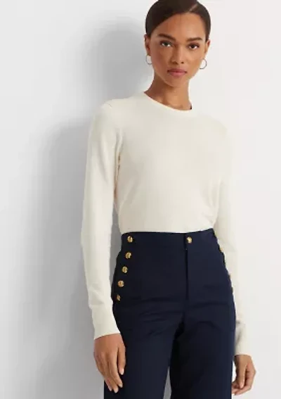 Cotton-Blend Sweater