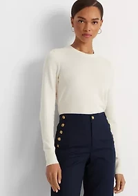 Cotton-Blend Sweater