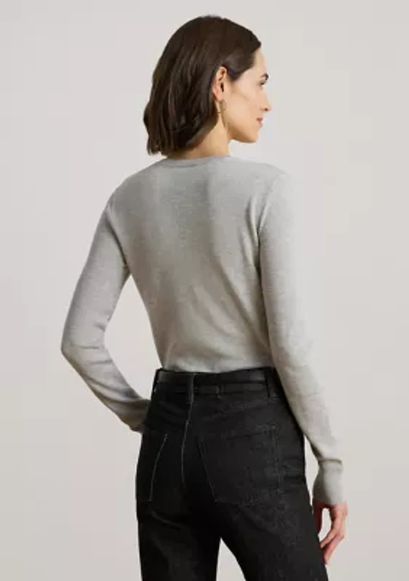 Cotton-Blend Sweater