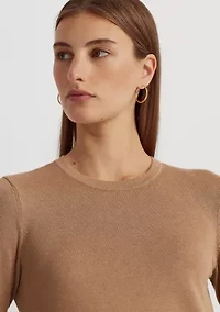 Cotton-Blend Sweater