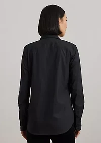 Women's Classic Fit Beaded-Crest Shirt
