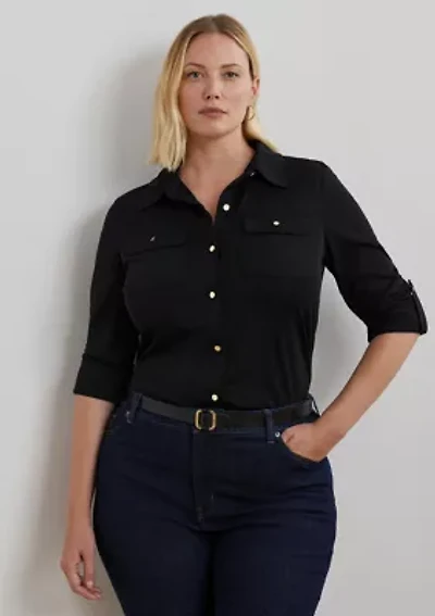 Plus Binky Knit Shirt