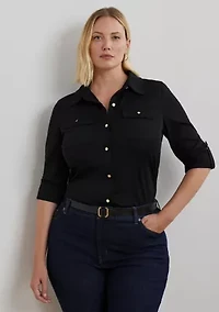 Plus Binky Knit Shirt