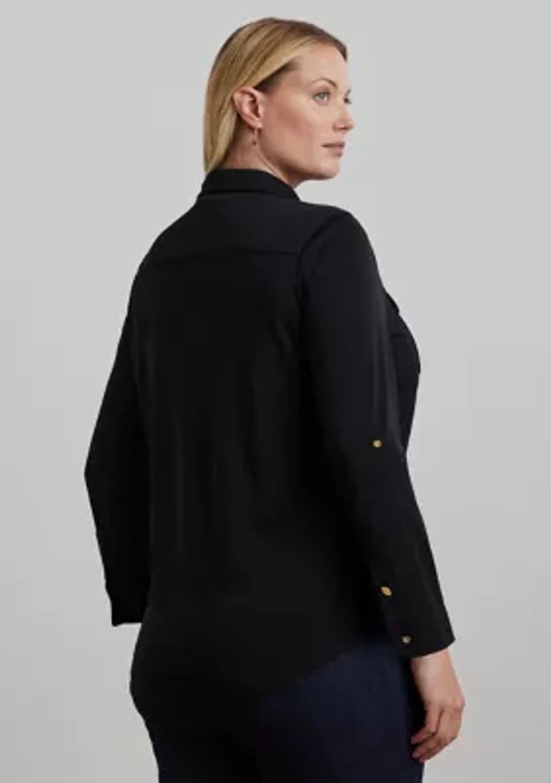 Plus Binky Knit Shirt