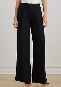 Double Faced Georgette Wide Leg Pants