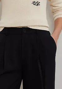 Double Faced Georgette Wide Leg Pants