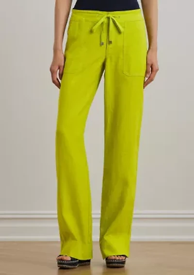 Linen Wide Leg Pants