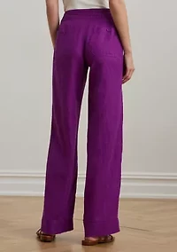 Linen Wide Leg Pants