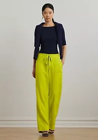 Linen Wide Leg Pants