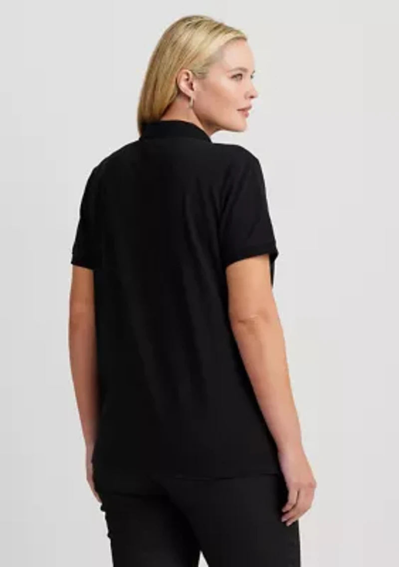 Plus Piqué Polo Shirt