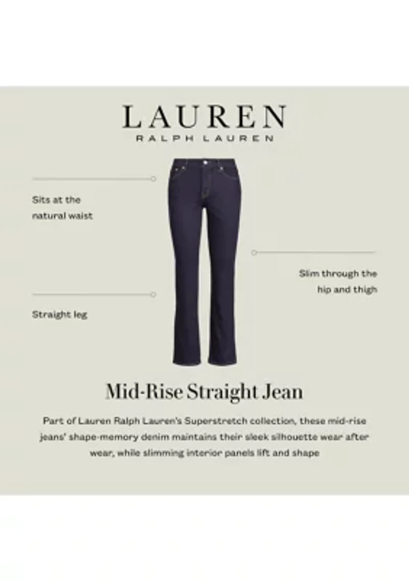 Slimming Straight Jeans