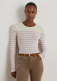Striped Cotton Long-Sleeve Tee