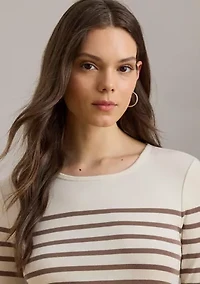 Striped Cotton Long-Sleeve Tee