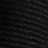 Women's Metallic Rib-Knit Dolman-Sleeve Sweater