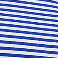 Women's Striped Stretch Cotton Crewneck T-Shirt