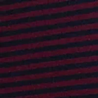 Women's Striped Stretch Cotton Crewneck T-Shirt