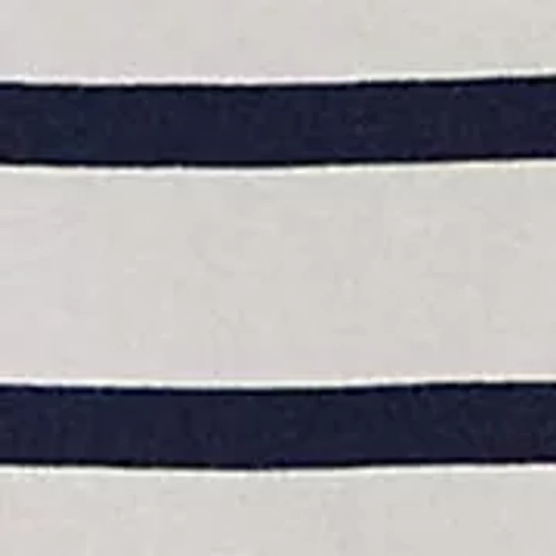 Women's Striped Beaded-Logo Cotton Jersey T-Shirt