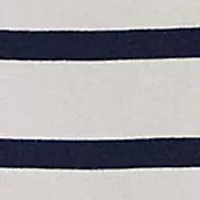 Women's Striped Beaded-Logo Cotton Jersey T-Shirt