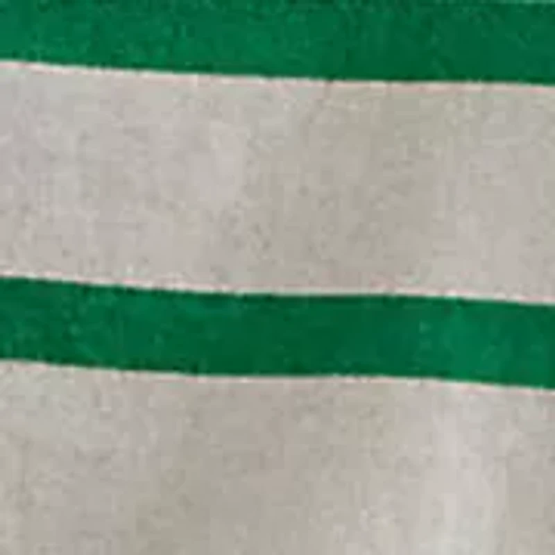 Women's Striped Beaded-Logo Cotton Jersey T-Shirt