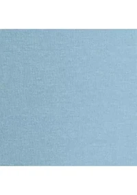 Plus Cotton Boat Neck T-Shirt