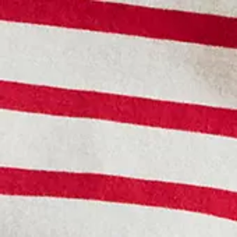 Women's Striped Embroidered-Logo Jersey T-Shirt