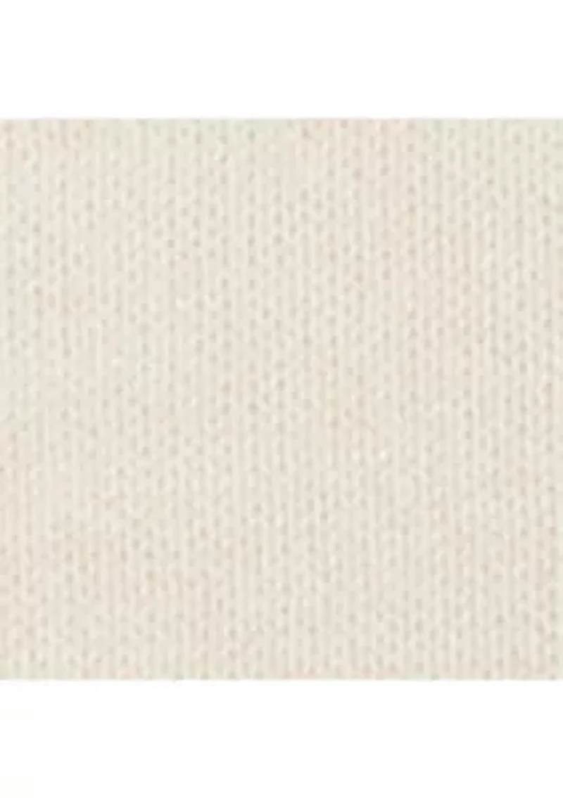 Women's Two-Tone Short-Sleeve Sweater