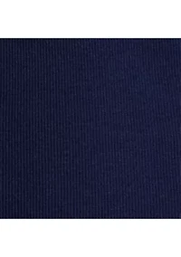 Women's Ribbed Cotton-Blend Off-the-Shoulder Top