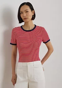 Striped Stretch Cotton Shirt