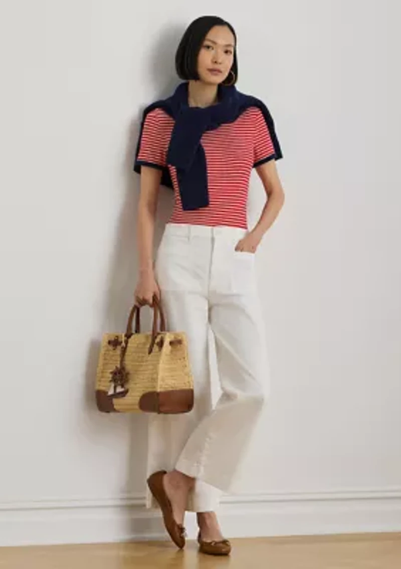 Striped Stretch Cotton Shirt