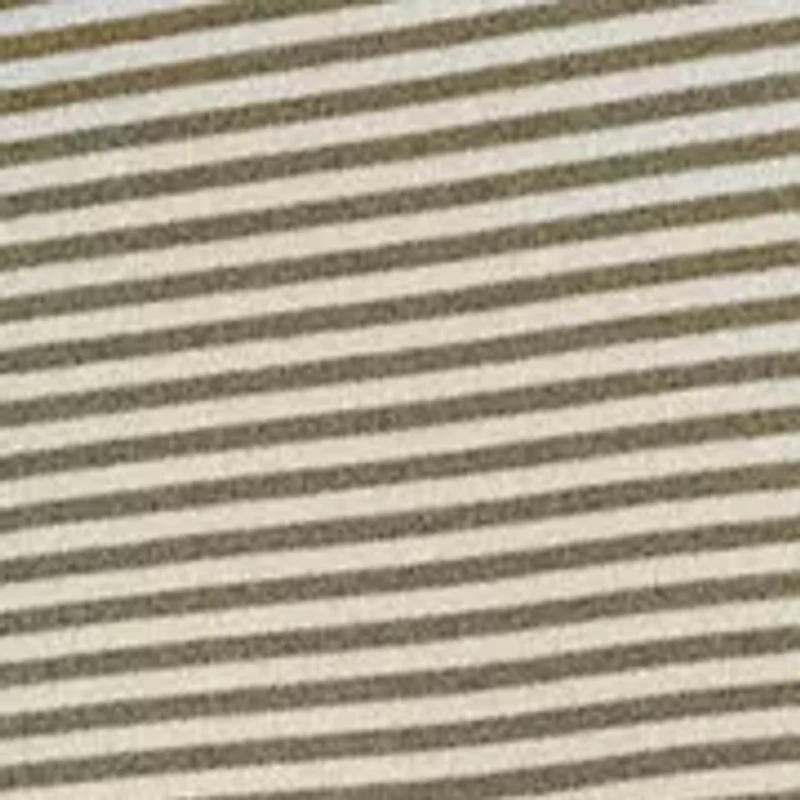 Striped Rib-Knit Stretch Cotton Shirt
