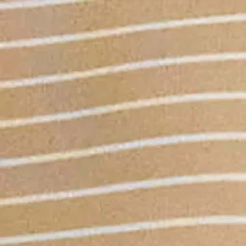 Striped Stretch Cotton Boatneck Shirt