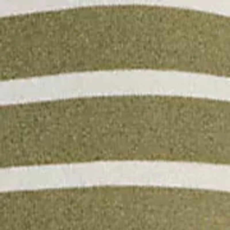 Striped Short-Sleeve Sweater