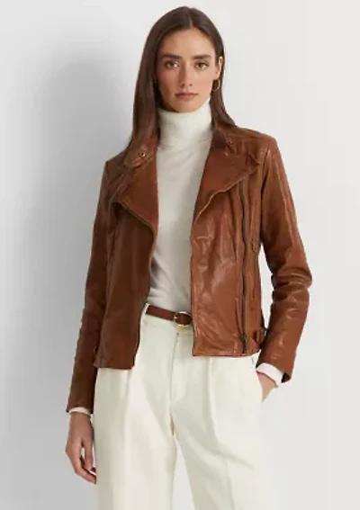 Leather Moto Jacket