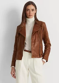Leather Moto Jacket