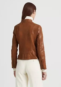 Leather Moto Jacket