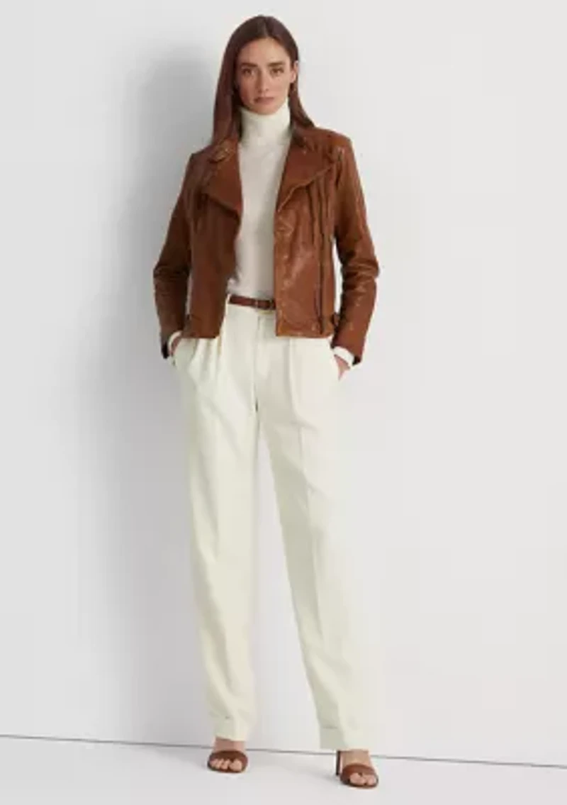 Leather Moto Jacket