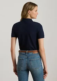 Stretch Piqué Polo Shirt