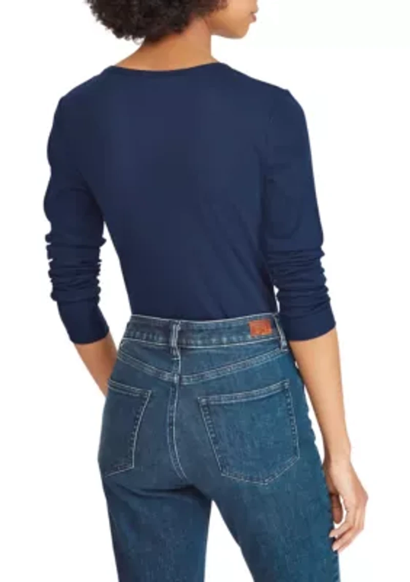 Stretch Long-Sleeve Tee