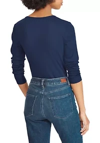 Stretch Long-Sleeve Tee