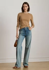 Stretch Long-Sleeve Tee