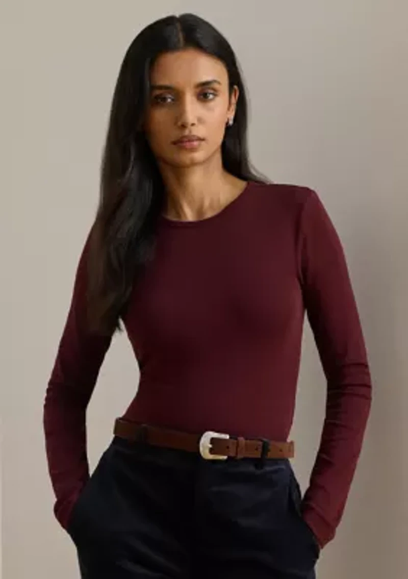 Stretch Long-Sleeve Tee