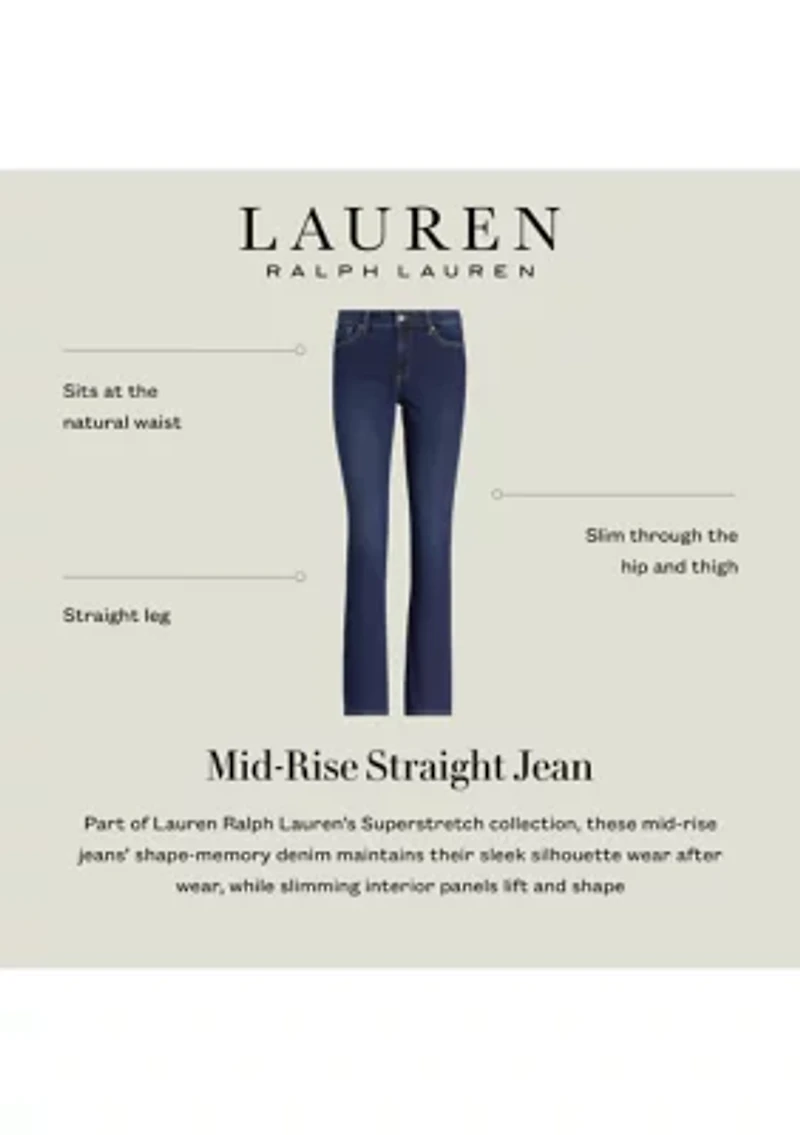 Slimming Straight Jeans