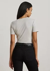 Women's Stretch Cotton Crewneck Tee