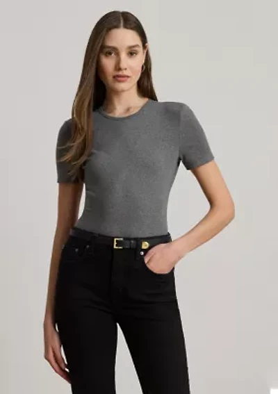 Women's Stretch Cotton Crewneck T-Shirt